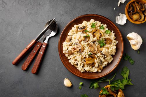 Israeli Couscous Risotto